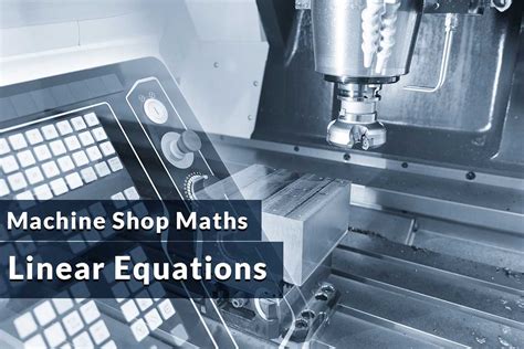 machine shop maths courses